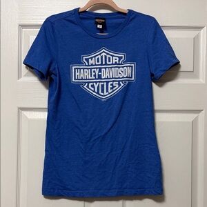 Harley-Davidson Royal Blue Tee with Logo